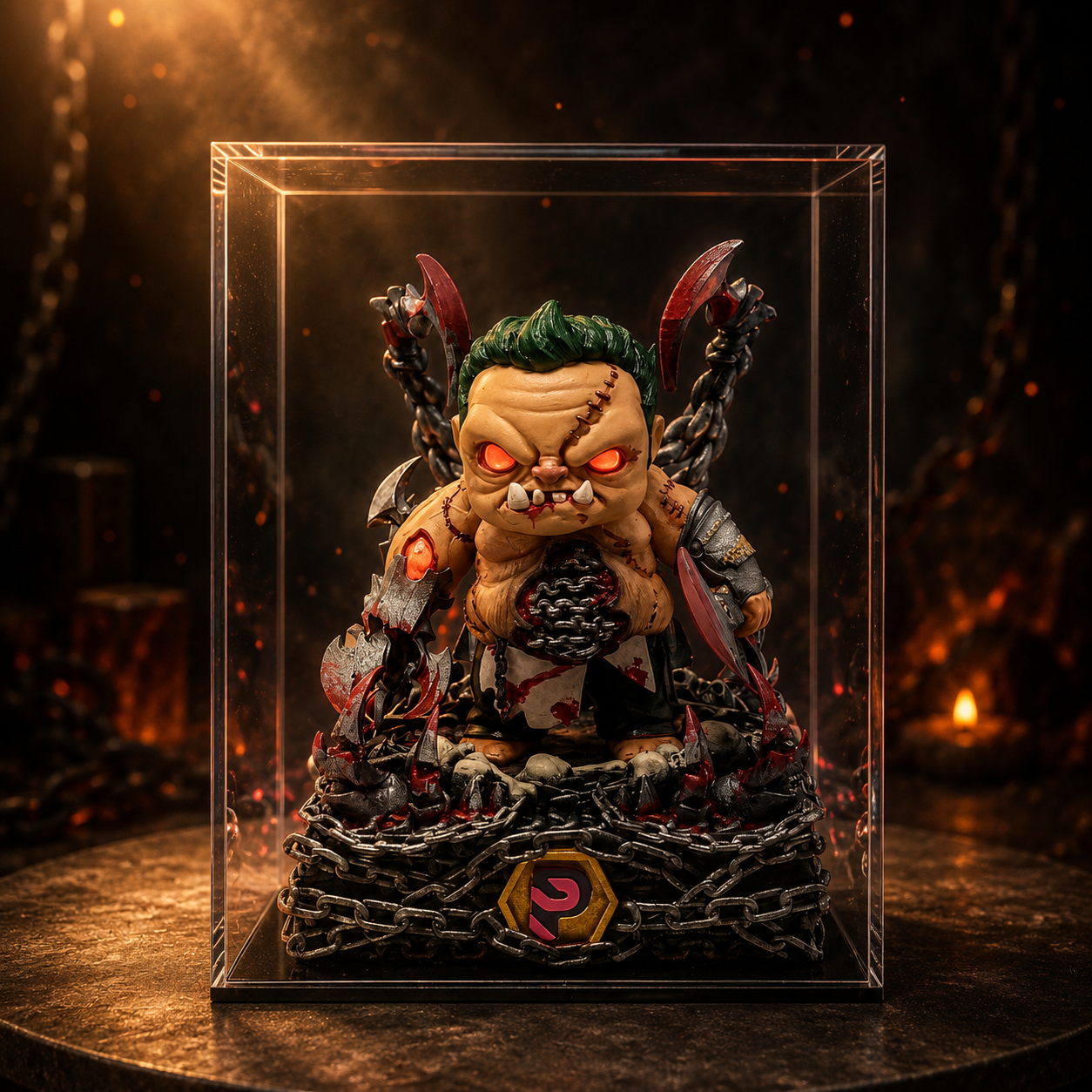 Pudge Arcana – Dota 2 Funko Pop Style Collectible Figure | فیگور اکشن هیرو پاج آرکانا (مدل فانکو پاپ)
