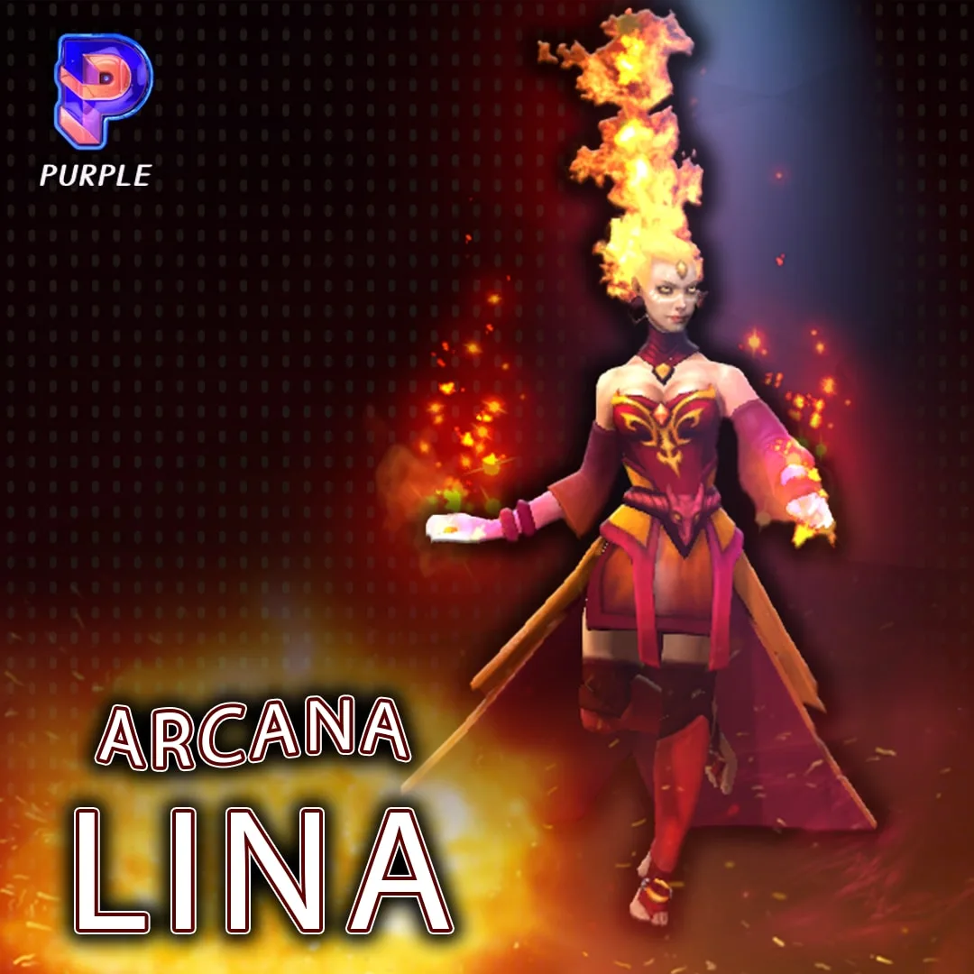 LINA Arcana Fiery Soul of the Slayer